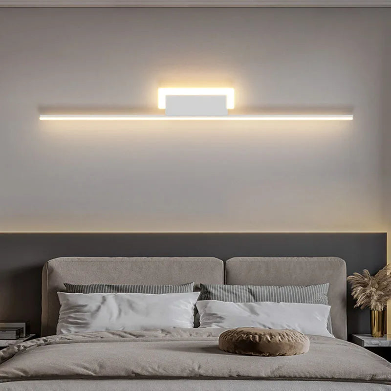 applique murale LED moderne pour salon Grille TV fond chambre chevet applique murale intérieur décor à la maison luminaire Lustre - vue 4 sur 23