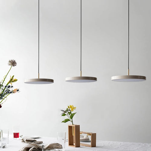 Suspension led moderne pour étude et salon