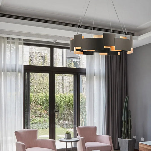 lampe suspendue en métal 	 avec cordon d'ampoule réglable