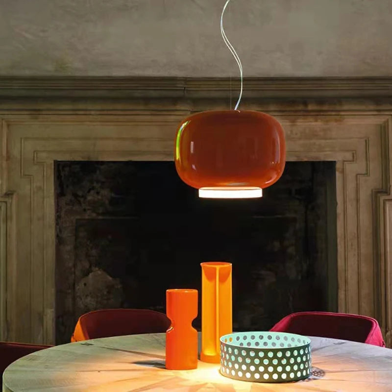 suspension en verre moderne avec cordon réglable pour divers espaces - vue 6 sur 10
