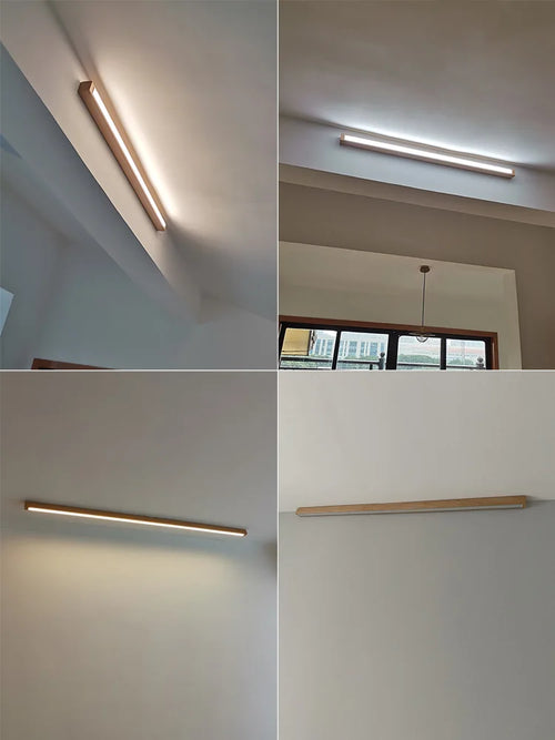 plafonnier ligne murale allée couloir balcon sans lumière - vue 4 sur 18