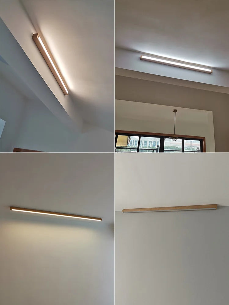 plafonnier ligne murale allée couloir balcon sans lumière - vue 3 sur 18