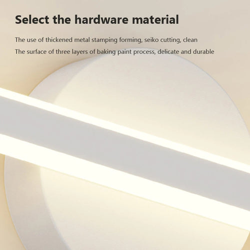 Minimalist modern LED wall light decorative lamp - vue 7 sur 12