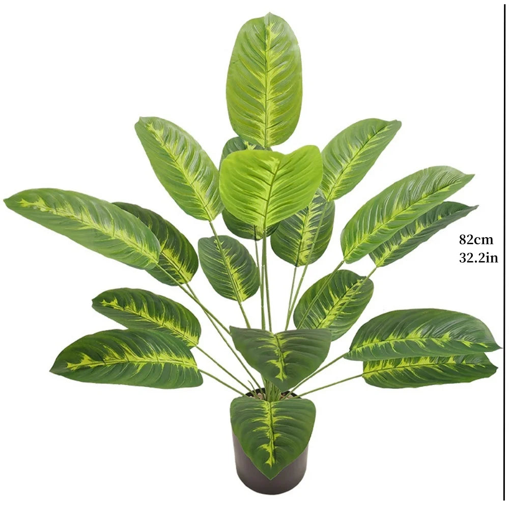 plante artificielle palmier plantain pour décoration intérieure et extérieure - vue 19 sur 27