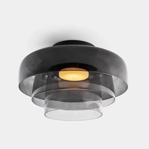Plafonnier en verre nordique chambre à coucher plafonnier médiéval pour Restaurant Simple moderne créatif salle à manger lampes de décoration - vue 3 sur 21