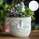 moule en silicone pour pot de fleurs et rangement décoratif