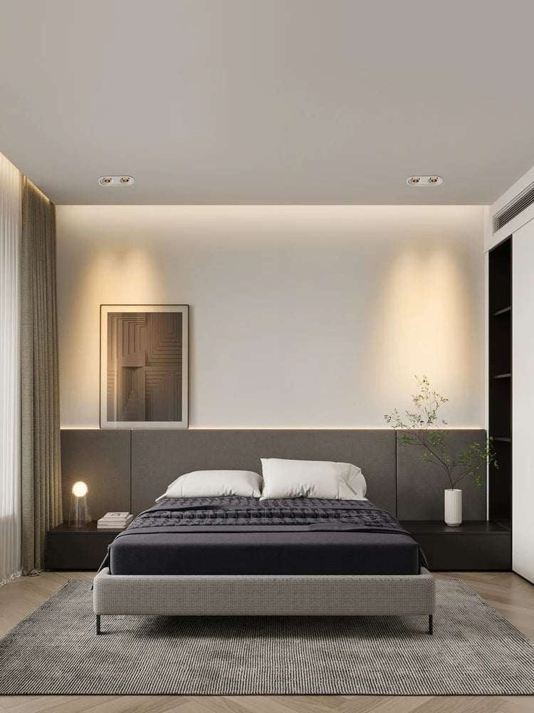 projecteurs led 	smart downlight encastré gradation spot lumière murale - vue 4 sur 6