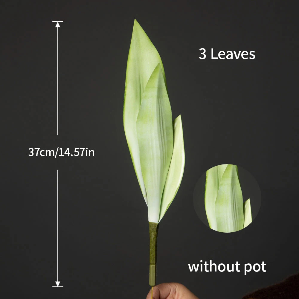 plantes artificielles succulentes en plastique pour décoration intérieure - vue 12 sur 12