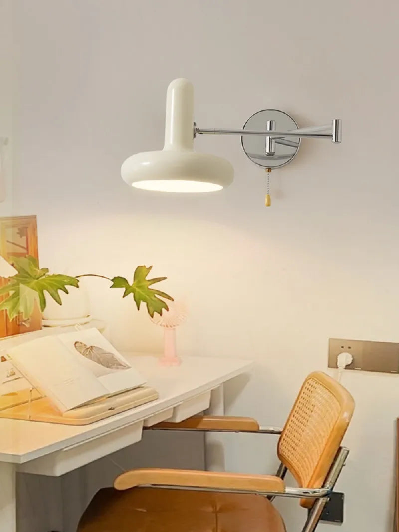 lampe à bascule rétractable créative nordique - vue 6 sur 11