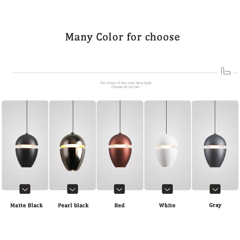 Lamp Nordic Minimalist Modern Bedside Pendant Light Fixtures , Single-Light Ceiling Light Fixture For Bedroom, Kitchen, Entryway - vue 6 sur 11