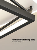 Minimalist nordic geometric LED ceiling light