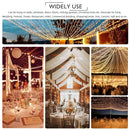 Multicolour LED string lights for festive Christmas decoration
