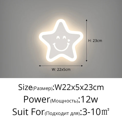 applique murale led nordique pour décoration intérieure élégante - vue 12 sur 12