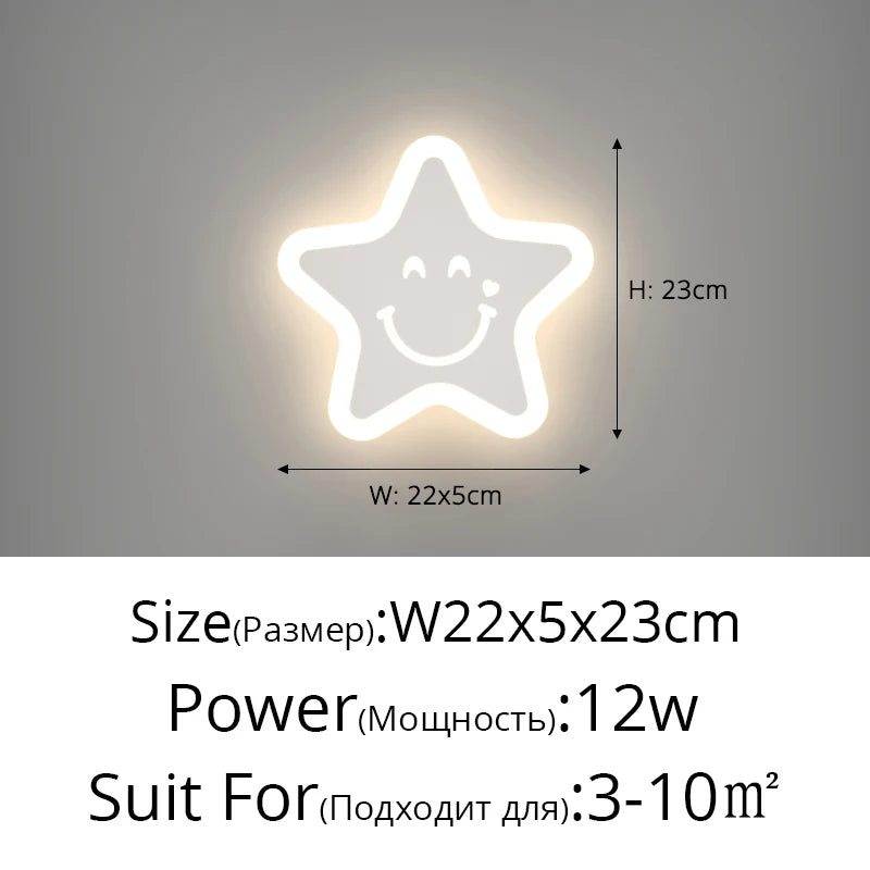 applique murale led nordique pour décoration intérieure élégante - vue 12 sur 12