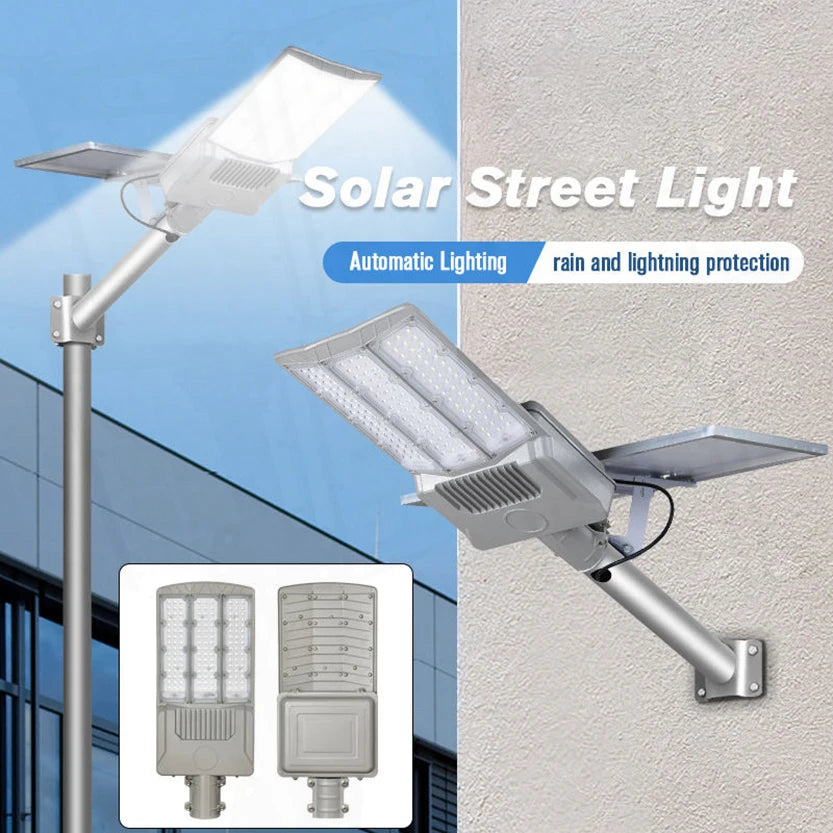20000W Split Solar Street Light Outdoor Aluminum Solar Street Light Garden Sunlight House Remote Control Waterproof Wall Lamp - vue 2 sur 41
