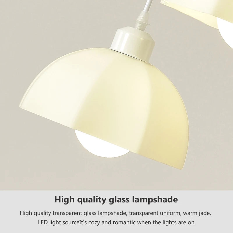 lustre moderne en verre pour intérieur décoratif élégant - vue 5 sur 9