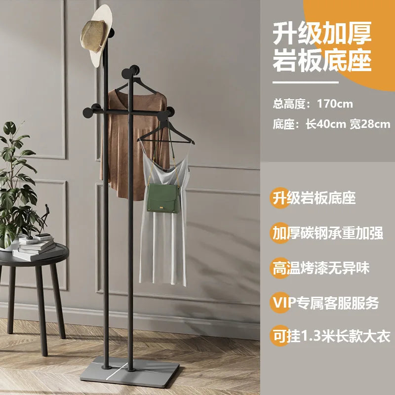 porte-vêtements en fer forgé pour une décoration élégante et moderne - vue 11 sur 15