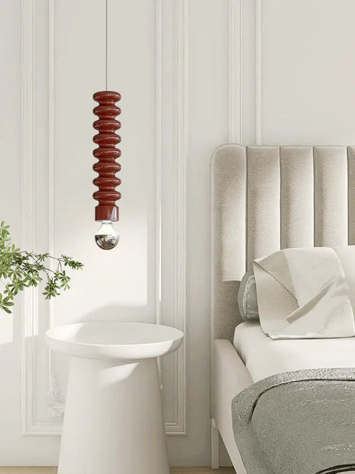 Nordic minimalist creative bedside lamp for interiors - vue 5 sur 8