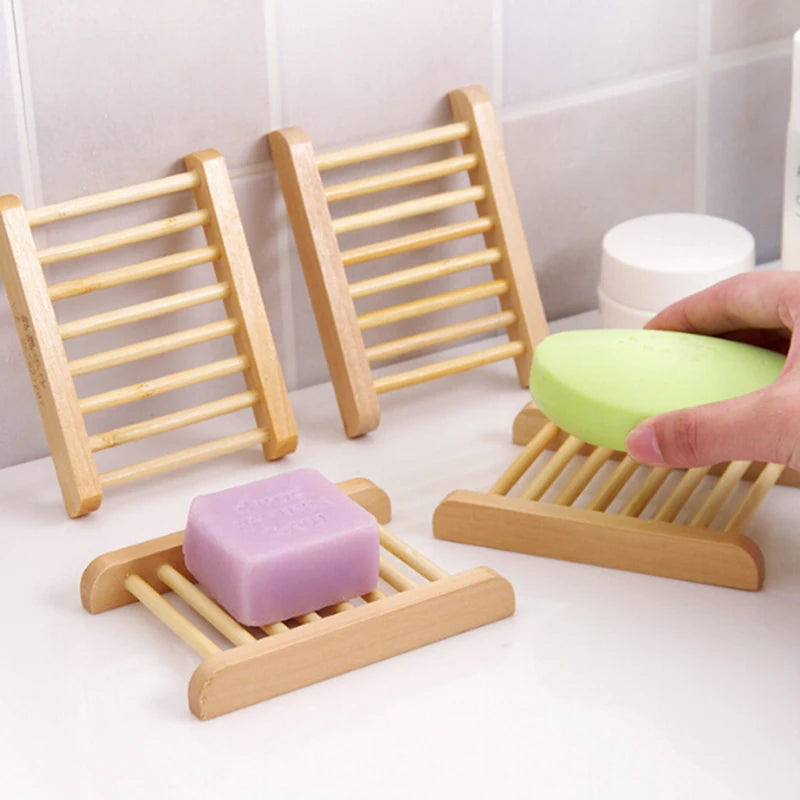 porte-savon en bois naturel pour éviter la moisissure - vue 10 sur 13