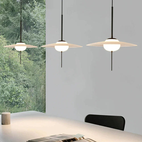 Scandinavia Ceiling Pendant Light Chandelier Nordic Design Suspension Hanging Lamp for Dining Living Room - vue 4 sur 6