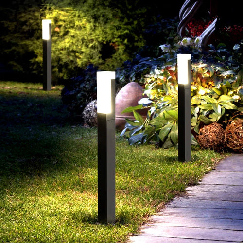 Bornes lumineuses LED avec détecteur de mouvement PIR - vue 3 sur 18