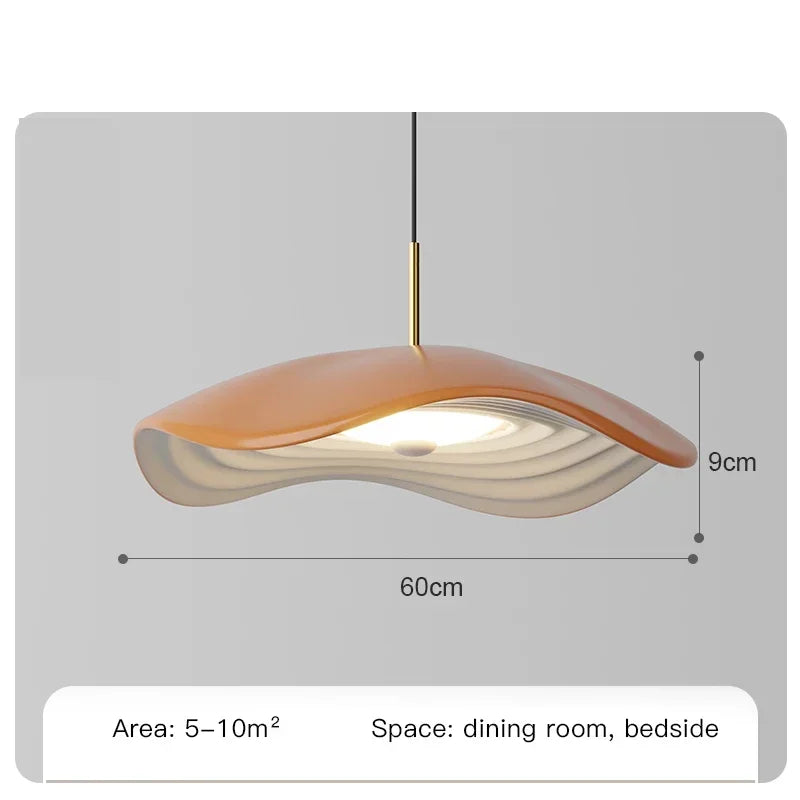 Italy Valentina Suspension Light Resin Pendant Lamp Celing Chandelier Hanging For Dining Room Kitchen Bar Bedroom Indoor - vue 11 sur 14