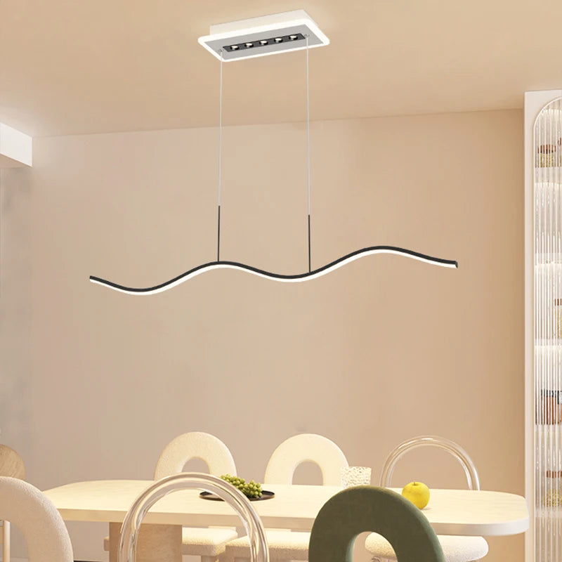 lampe suspendue décorative avec projecteur led pour divers usages