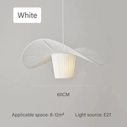 Modern minimalist fabric chandelier for interior decoration - vue 11 sur 12
