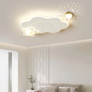 Luxury Minimalist Living Room LED Ceiling Light Starry Sky Projection Metal Cloud Ceiling Lamp For Bedroom Dining Table Home