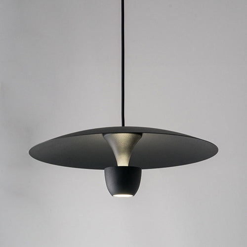 Suspension design LED avec abat-jour arrondie nordic Fuji - vue 6 sur 8
