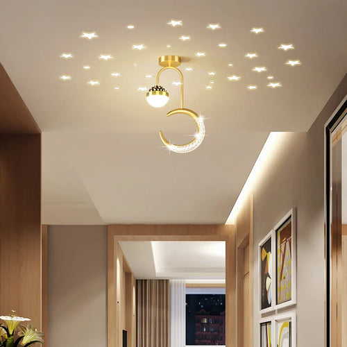 Simple modern LED chandelier, minimalist Nordic style for bar or café - vue 4 sur 12