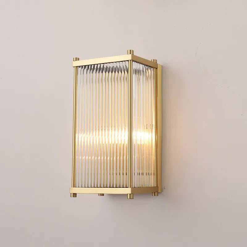 applique murale moderne en cristal doré argenté à led décorative - vue 3 sur 10
