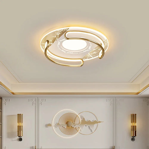 Plafonnier nordique Art LED pour salon salle à manger chambre allée Hall décoration de la maison luminaire intérieur