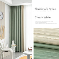 Rideau occultant moderne plissé isolation thermique salon chambre