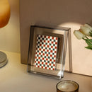 cadre photo acrylique transparent support décoration intérieure bureau