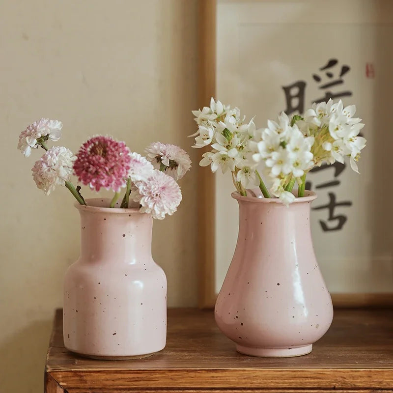 vase décoratif moderne en céramique pour fleurs et cactus - vue 3 sur 14