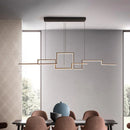 Adjustable modern minimalist LED pendant lights for interior decor