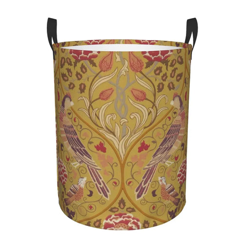 panier à linge pliable floral pour rangement jouets bébé