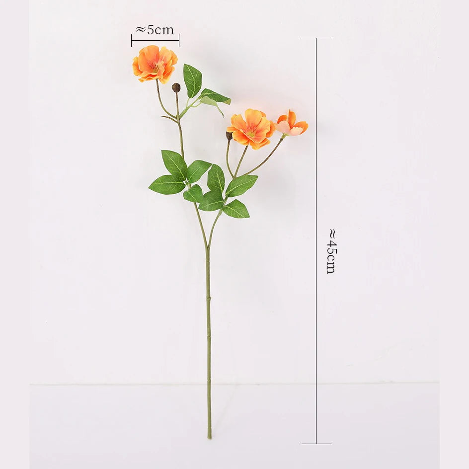 Realistic small silk flowers for decorations and events - vue 6 sur 13