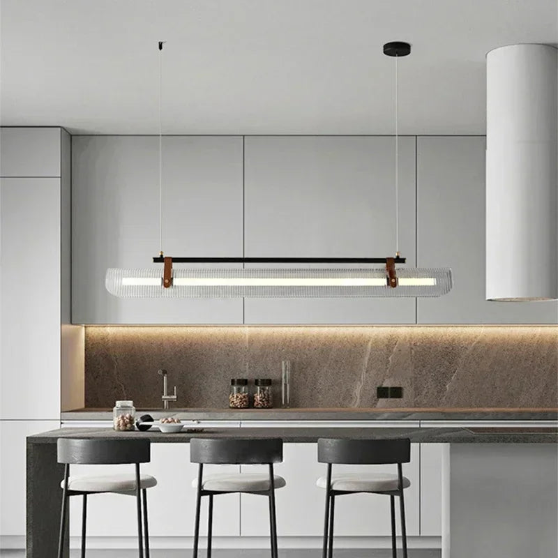suspension LED design moderne pour divers espaces - vue 6 sur 12