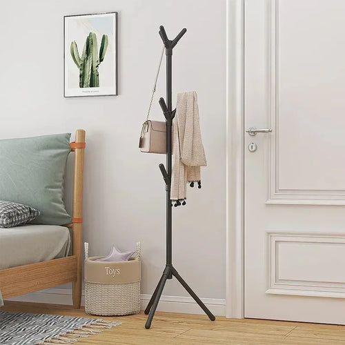 porte-vêtements pratique en forme de branche d'arbre à crochets multiples - vue 3 sur 10