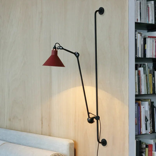 Applique murale LED Vintage rotative en métal - vue 2 sur 9