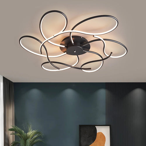 plafonnier moderne minimaliste design luminaire intérieur élégant