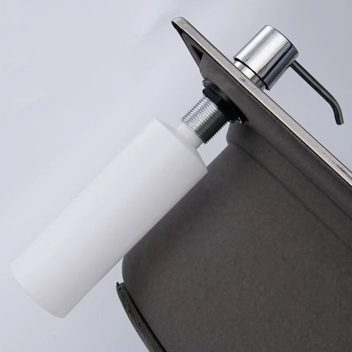 distributeur de savon inox rechargeable pour cuisine - vue 6 sur 14