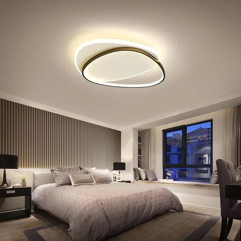 plafonnier moderne à leds pour décoration intérieure de maison - vue 7 sur 15
