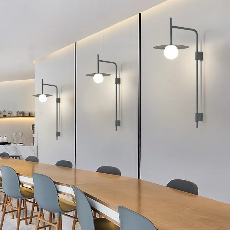 Nordic Modern LED Wall Mounted Lamp Sconce Light for Bedroom Living Room