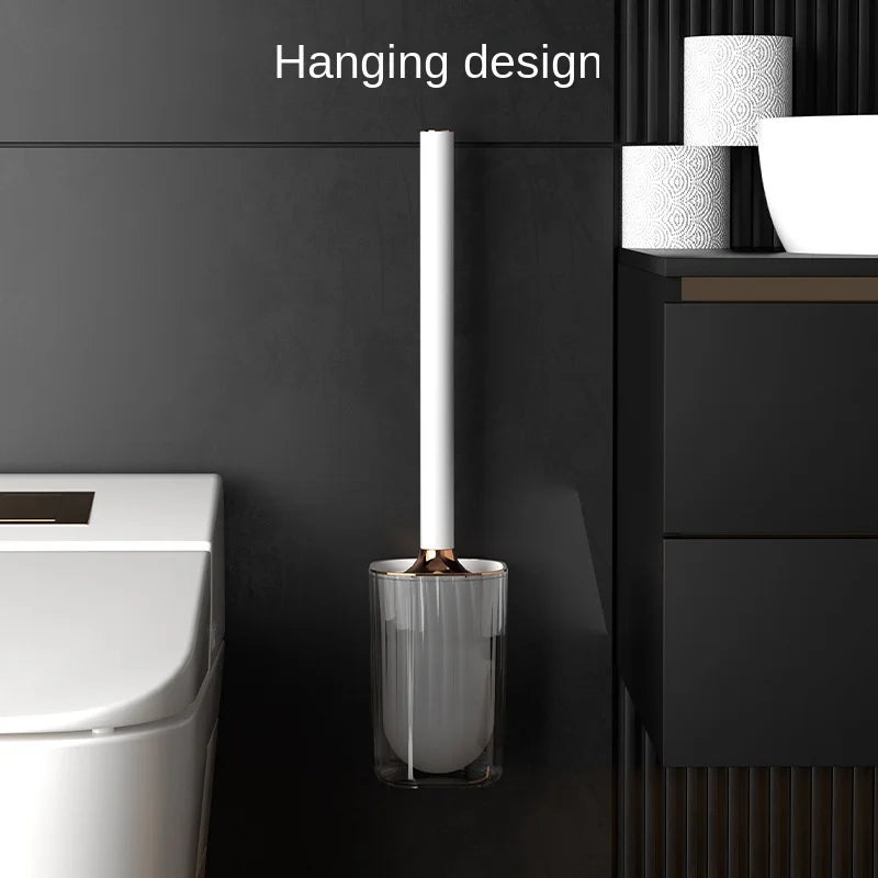 brosse de toilette à long manche pour un nettoyage efficace