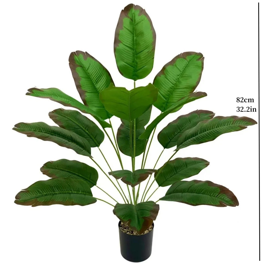 plante artificielle palmier plantain pour décoration intérieure et extérieure - vue 18 sur 27