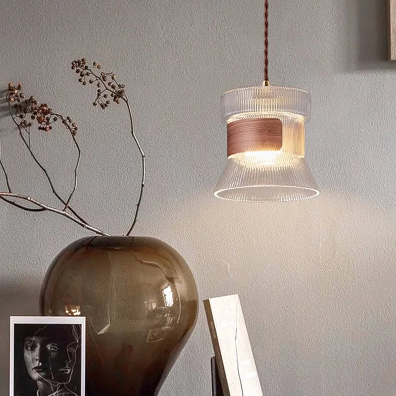 suspension modernes en verre nordiques pour décoration restaurant - vue 5 sur 16