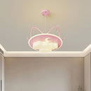 lustre nuage cristal romantique pour chambre d'enfant décoratif